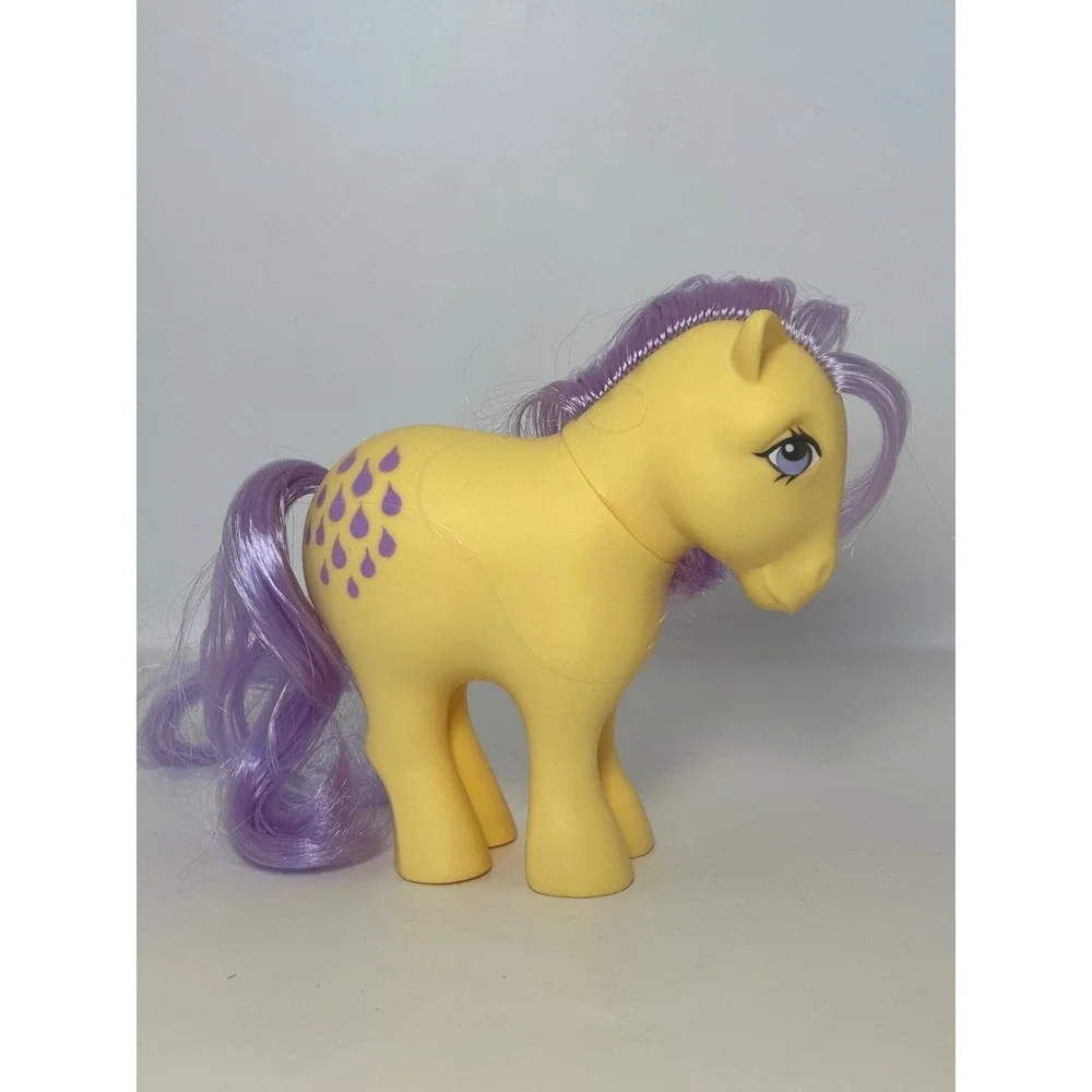 Vintage 1982 My Little Pony LEMON DROP Hasbro G1 Mail Order Yellow Lavender